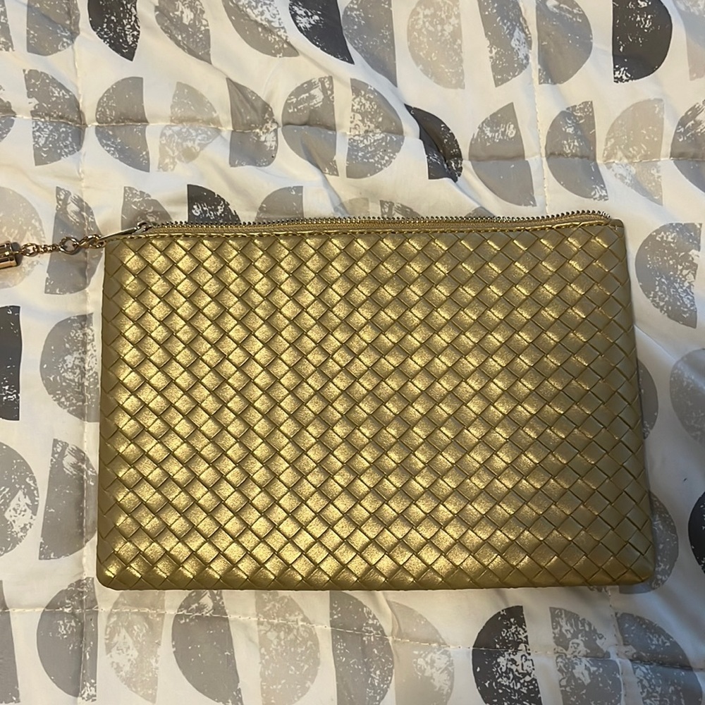 Gold Virginia Wolf Clutch